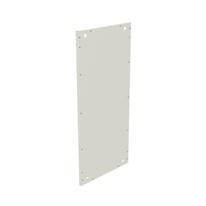 Panel, 63.77x28.93x1.12, White, Steel