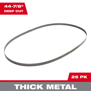 Milwaukee Thick Metal Portable Bandsaw Blades