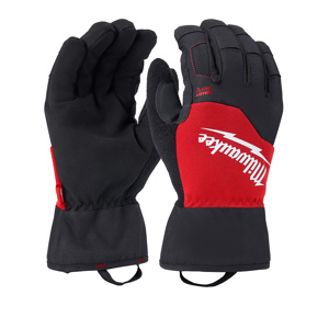 Milwaukee SMARTSWIPE™ Performance Insulated Winter Gloves XL Red<multisep/>Black Nylon No Flame Resistance