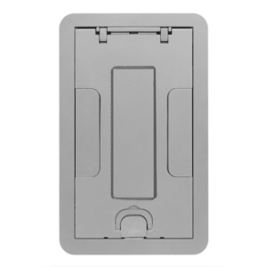 Hubbell Wiring Rectangular Surface Floor Box Cover Assemblies