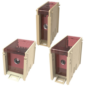 Burndy Versipole™ Finger-safe Style Configurable Power Distribution Blocks