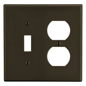 Hubbell Wiring Standard Duplex Toggle Wallplates