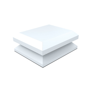 Tops, 15.53x36.00x33.42, White, Aluminum