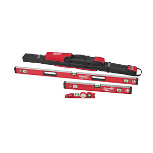 Milwaukee Level Kits 3 Piece Not Magnetic