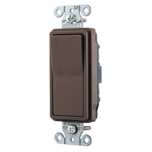 Hubbell Wiring 4-Way, DPDT Rocker Light Switches