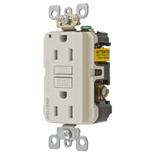 Hubbell Wiring Duplex AFCI / GFCIs