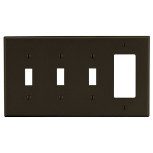 Hubbell Wiring Standard Decorator Toggle Wallplates