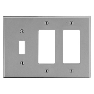 Hubbell Wiring Standard Decorator Toggle Wallplates