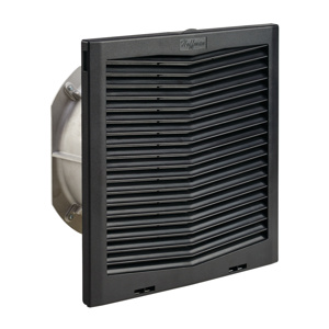 HF13 Side-Mount Filter Fan, 24V 484CFM, Black