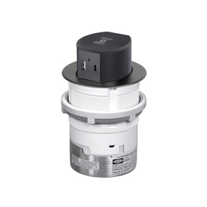 Hubbell Wiring Countertop Tri-power Receptacles