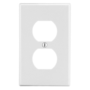 Hubbell Wiring Midsized Duplex Wallplates