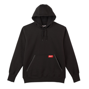 Milwaukee Heavyweight Pullover Hoodies XL Black Mens