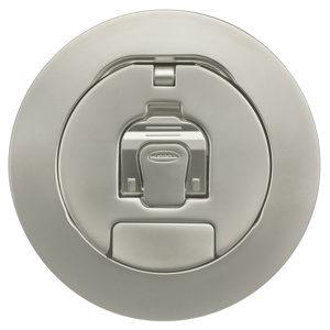Hubbell Wiring Round Recessed Floor Box Cover Assemblies