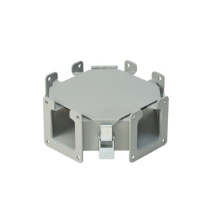 nVent HOFFMAN N12 Hinged Cover Lay-in Wiring Trough Cross Fittings
