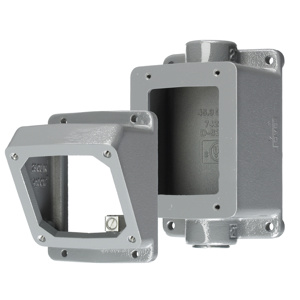 Hubbell Wiring Pin and Sleeve Back Boxes