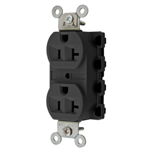 Hubbell Wiring Straight Blade Duplex Receptacles