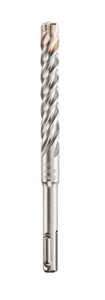 Milwaukee 4-Cutter Carbide Tip Hammer Drill Bits 3/8 x 12 in Carbide Tip SDS Plus® Shank 13/32 in