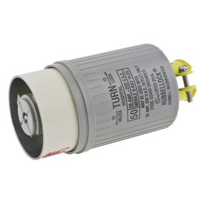 Hubbell Wiring Straight Locking Plugs