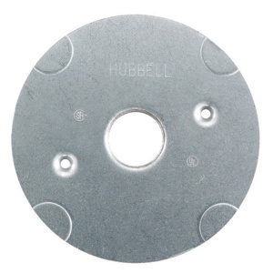 Hubbell Wiring Round Floor Box Mounting Plates
