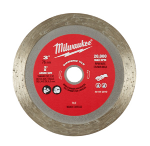 Milwaukee Cut-off Wheels 3 x .04 x 3/8 in