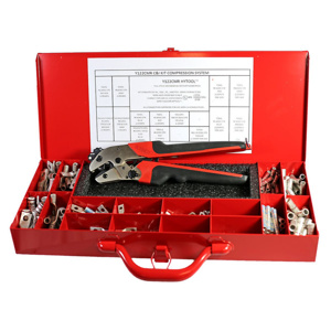 Burndy Ergonomic Full Cycle Ratchet Hand Crimpers