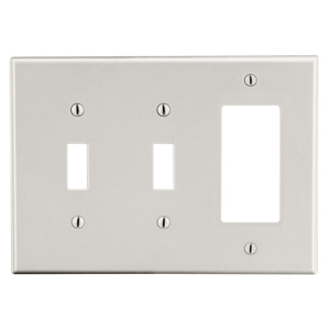 Hubbell Wiring Standard Decorator Toggle Wallplates