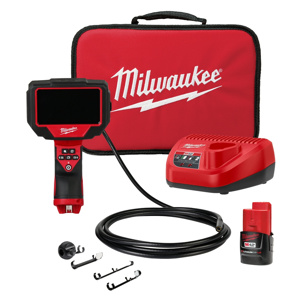 Milwaukee M12™ M-SPECTOR 360™ Inspection Camera Kits Cordless LCD 10 ft