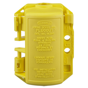 Hubbell Wiring Electrical Plug Lockout Devices