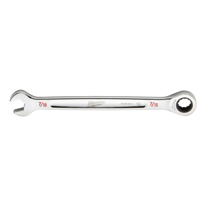 Milwaukee Ratcheting Combination Wrenches SAE 7/16 in