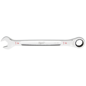 Milwaukee Ratcheting Combination Wrenches SAE 1-1/4 in