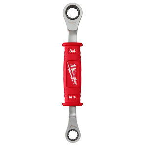 Milwaukee Ratcheting Box Wrenches 2-in-1 9/16 in, <multisep/>3/4 in,  9-5/8 in Insulated