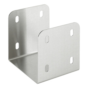 U-Connector CleanTray, 6.00x6.00, Brushed, SS304