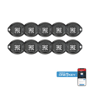 Milwaukee ONE-KEY™ Bluetooth® Tracking Tags 300 ft Range Plastic Black