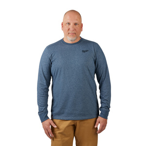Milwaukee FREEFLEX™ Hybrid Shirts XL Blue Mens