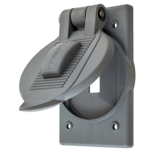 Hubbell Wiring Weatherproof Outlet Box Covers