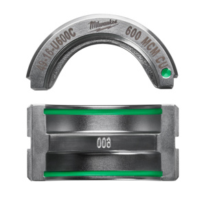 Milwaukee M18™ FORCE LOGIC™ Crimping Tool Dies <em class="search-results-highlight">U</em> Dies 600 kcmil 6 Ton Stainless Steel