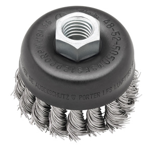 Milwaukee Wire Cup Brushes 2-3/4 in Steel