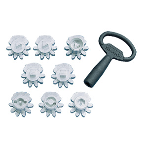 ProLine Flush Bezel Key Insert, 7-mm Triangle