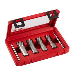 Milwaukee Annular Cutter Sets 4 Piece Tungsten Carbide