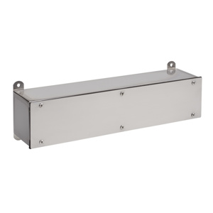 nVent HOFFMAN NEMA 3R / 4 / 4X / 12 Screw Cover Stainless Steel Wiring Troughs