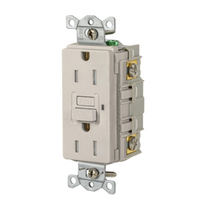 Hubbell Wiring Autoguard® GFRTR15 Series Duplex GFCIs