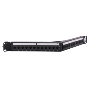 Hubbell Premise HPJ Series Angled Multimedia Jack Panels