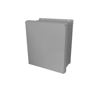 VJ Flat Opaque Cover Type 4X, 7.32x7.32x4.9, Lt Gray, FRP, W