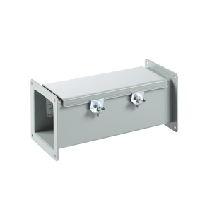 nVent HOFFMAN NEMA 12 Hinge Cover Feed-through Steel Wireways