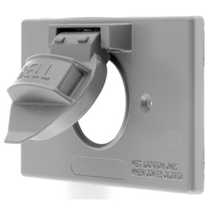 Hubbell Wiring Weatherproof While-in-Use Box Covers