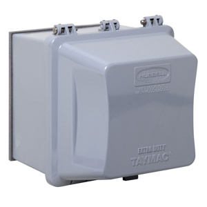 Hubbell Electrical Weatherproof While-in-Use Box Covers