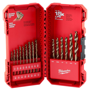 Milwaukee Drill Bit Sets 23 Piece Cobalt 1/16 - 11/64 in