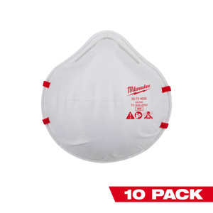 Milwaukee N95 Respirators N95 Adjustable Strap