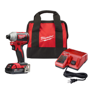 Milwaukee M18™ Compact Hex Impact Driver Kits 1/4 in Cordless