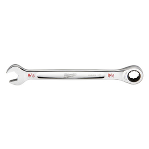 Milwaukee Ratcheting Combination Wrenches SAE 9/16 in